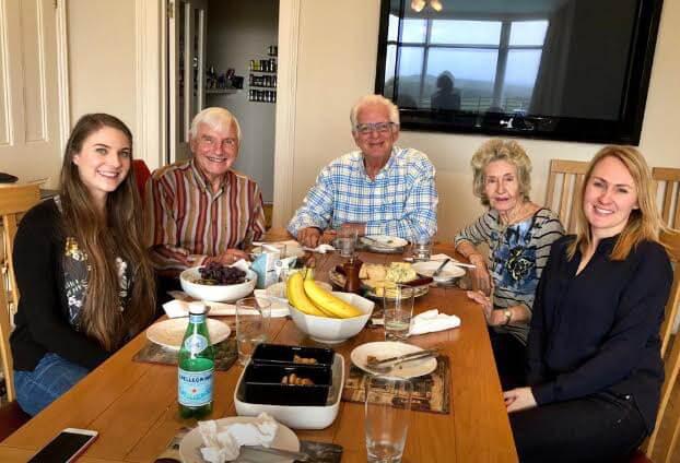 First meeting of the Calypso Project at Thorn Barton Halls in Bucks between Peter & Jan Boos, Ruth Montgomery, Eloise Garland, Ken Carter & Helen Lansdown.