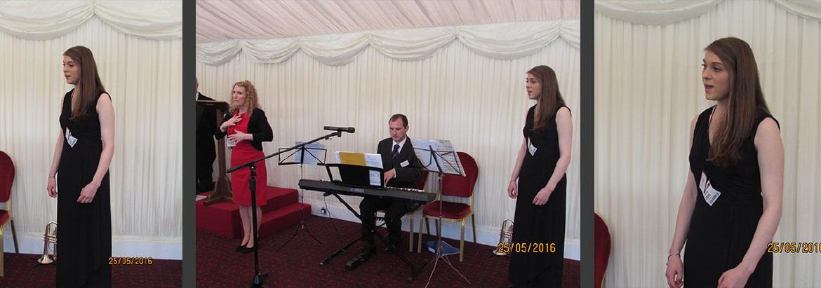 Eloise Garland, a singer, musician, deaf & awareness raising activist who is in her final year at the City University, London.