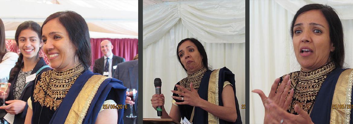 Rubbena Aurangzeb-Tariq speaking at the Decibels Year of Sound at the House of Lords